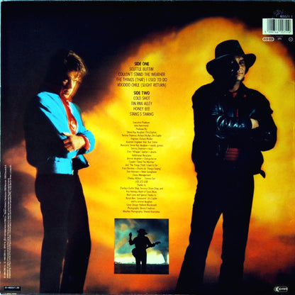 Stevie Ray Vaughan & Double Trouble : Couldn't Stand The Weather (LP, Album, RE)