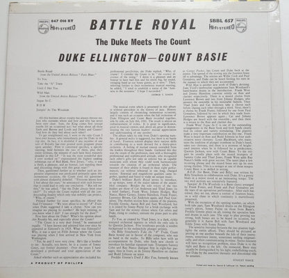 Duke Ellington And Count Basie : Battle Royal, The Duke Meets The Count (LP, Album, RP)