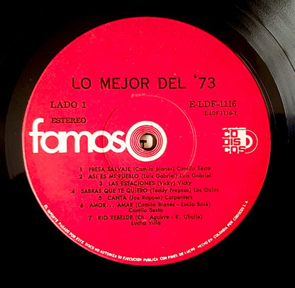 Various : Lo Mejor Del '73 (LP, Comp)