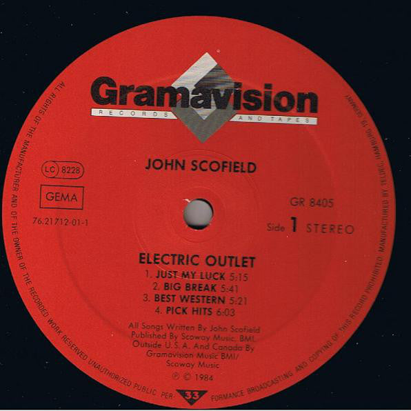 John Scofield : Electric Outlet (LP, Album)