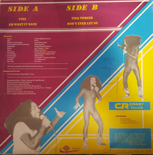 Crazy (4) : Fire (12", EP)