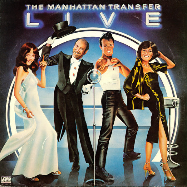 The Manhattan Transfer : Live (LP, Album)