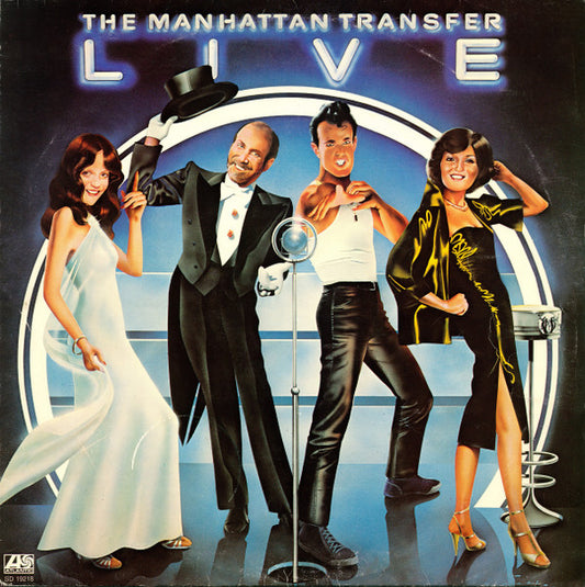 The Manhattan Transfer : Live (LP, Album)