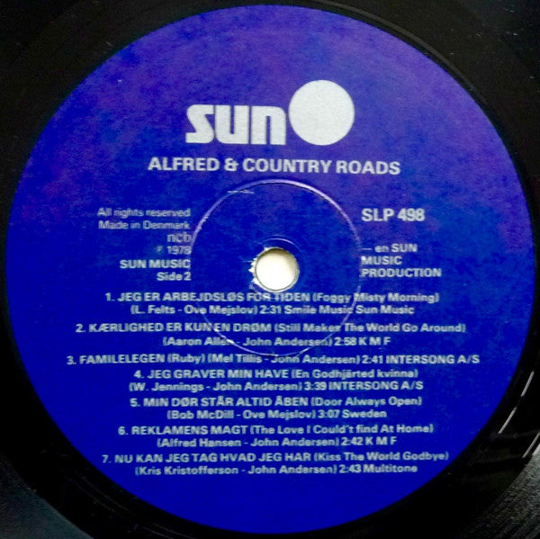 Alfred Hansen & Country Road (2) : Alfred & Country Road (LP)