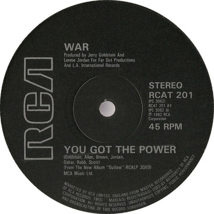 War : You Got The Power (12", Single)