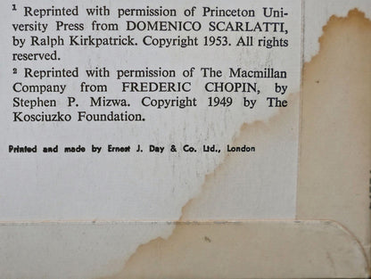 Vladimir Horowitz, Domenico Scarlatti : Horowitz Plays Scarlatti (LP, Album)