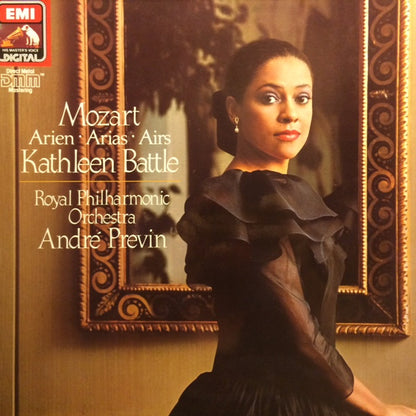 Kathleen Battle, Wolfgang Amadeus Mozart - Royal Philharmonic Orchestra, André Previn : Arien = Arias = Airs (LP, Album, DMM)