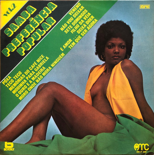 Os Maneiros : Samba Preferência Popular Vol. 2  (LP, Album)