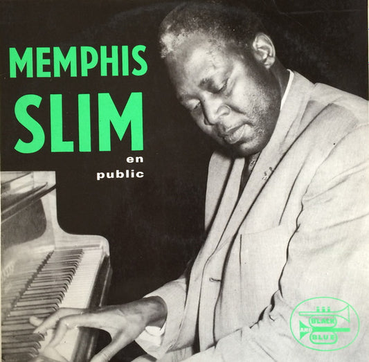 Memphis Slim : Memphis Slim En Public (LP, Album, Mono)