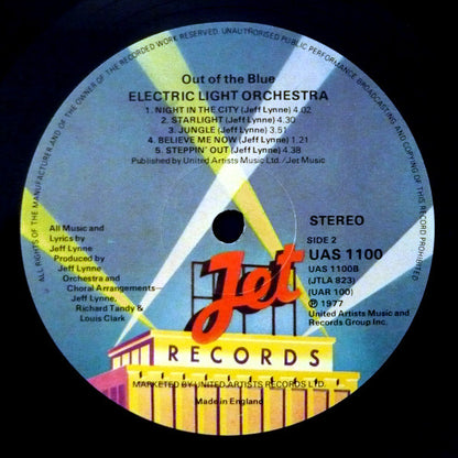 Electric Light Orchestra : Out Of The Blue (2xLP, Album, Gat)