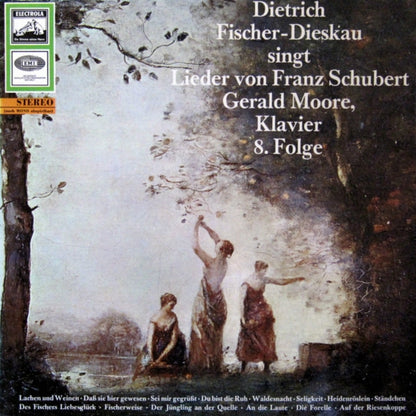 Franz Schubert — Dietrich Fischer-Dieskau, Gerald Moore : Dietrich Fischer-Dieskau Singt Lieder Von Franz Schubert - 8. Folge (LP, Album)