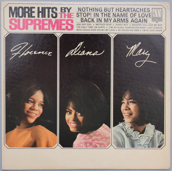 The Supremes : More Hits By The Supremes (LP, Album, Mono)