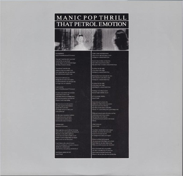 That Petrol Emotion : Manic Pop Thrill (LP, Album)