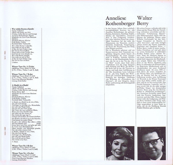 Ludwig van Beethoven - Anneliese Rothenberger, Walter Berry, Nicolai Gedda, Hermann Prey, Jan Eyron, Gerald Moore, Erik Werba : Der Heitere Beethoven (2xLP)