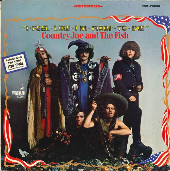 Country Joe And The Fish : I-Feel-Like-I'm-Fixin'-To-Die (LP, Album, Pit)