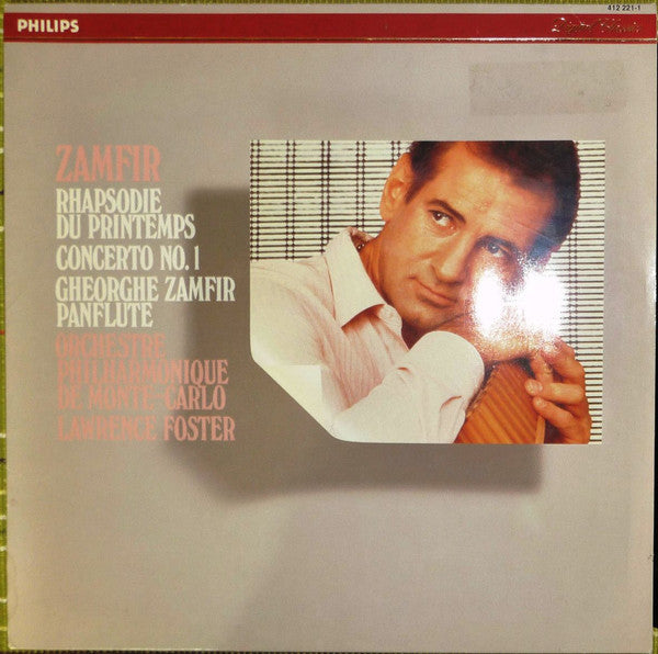 Gheorghe Zamfir, Orchestre Philharmonique De Monte-Carlo, Lawrence Foster : Rhapsodie Du Printemps / Concerto No. 1 (LP)