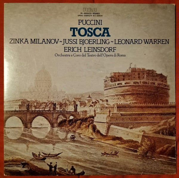 Giacomo Puccini : Tosca (2xLP, Album)