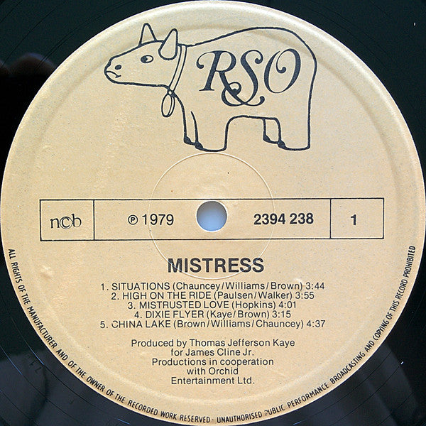 Mistress (6) : Mistress (LP, Album)