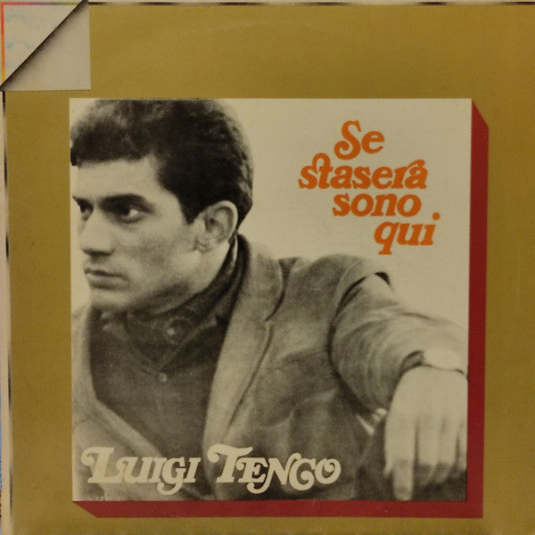 Luigi Tenco : Se Stasera Sono Qui (LP, Album, RE)