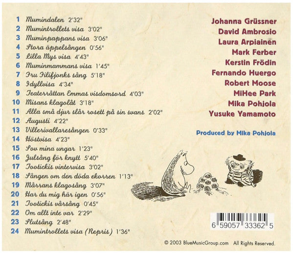 Tove Jansson, Mika Pohjola (2), Erna Tauro, Johanna Grüssner : Muminröster Moomin Voices (CD, Album, Enh)