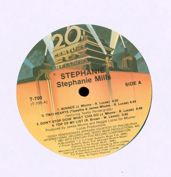 Stephanie Mills : Stephanie (LP, Album)