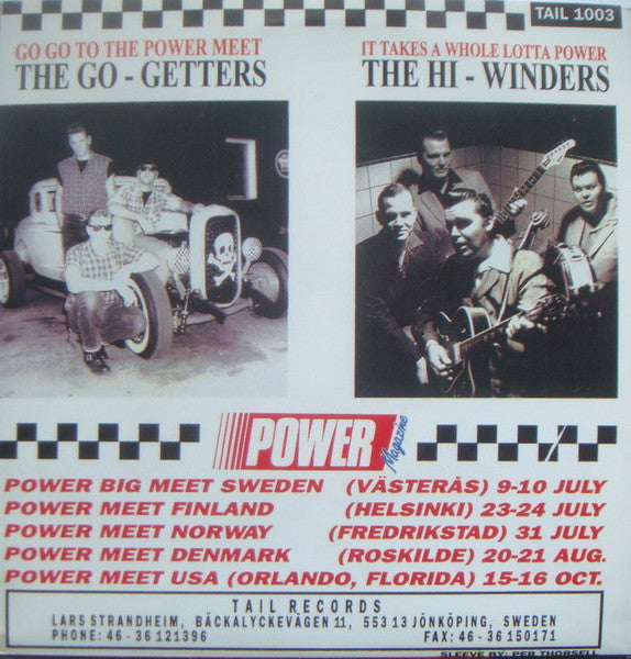 The Go Getters / The Hi-Winders : Power Meet 1994 (7", Single, Ltd)