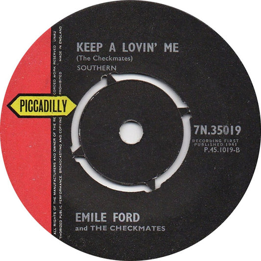 Emile Ford & The Checkmates : The Alphabet Song (7", Single)