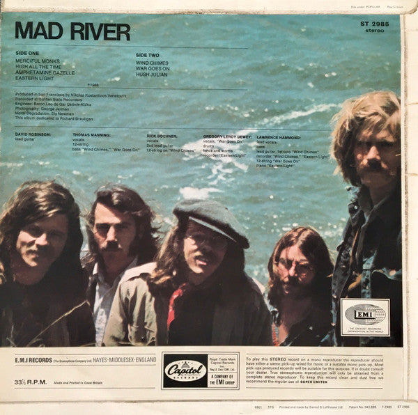 Mad River (2) : Mad River (LP, Album)