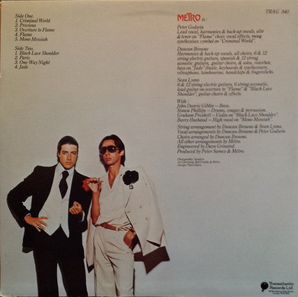 Metro (6) : Metro (LP, Album)