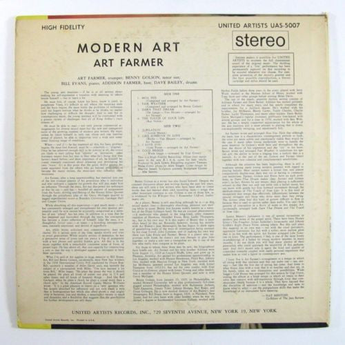Art Farmer : Modern Art (LP, Album)