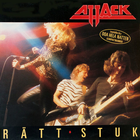 Attack (4) : Rätt Stuk (LP, Album)