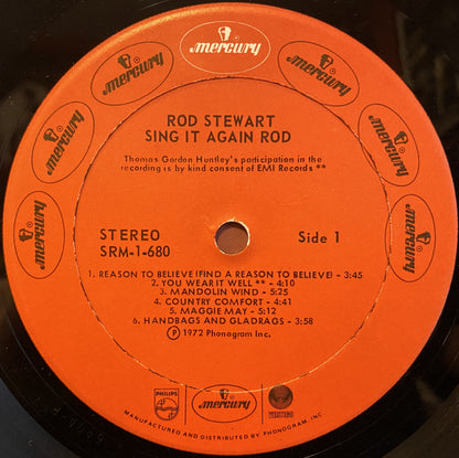 Rod Stewart : Sing It Again Rod (LP, Comp, PRC)