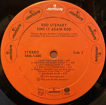 Rod Stewart : Sing It Again Rod (LP, Comp, PRC)