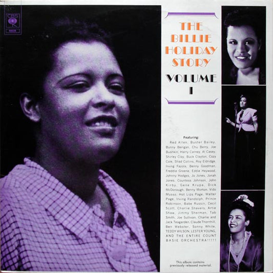 Billie Holiday : The Billie Holiday Story Volume I (2xLP, Comp, RE)