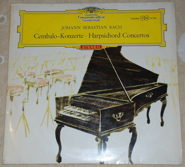 Johann Sebastian Bach : Cembalo Konzerte - Harpsichord Concertos (LP, Album)