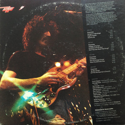 Frank Zappa / The Mothers : Roxy & Elsewhere (2xLP, Album, San)