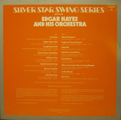 Edgar Hayes And His Orchestra : Swinging Jewels 1937 - 1939 (LP, Comp)