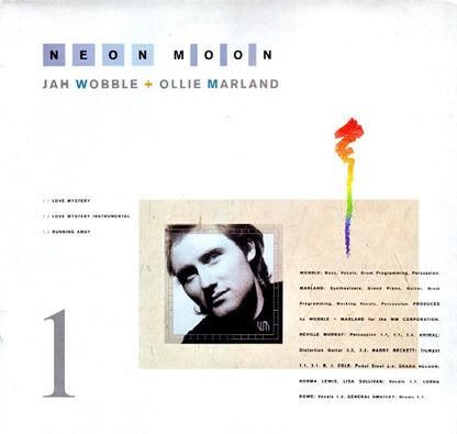 Jah Wobble + Ollie Marland : Neon Moon (LP, Album)