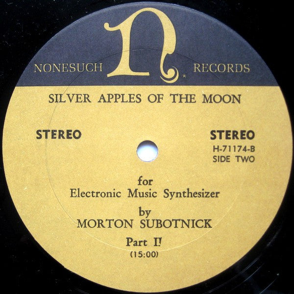 Morton Subotnick : Silver Apples Of The Moon (LP, Album, All)