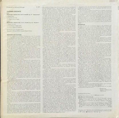 Vladimir Horowitz - Ludwig van Beethoven : Appassionata Sonata / Waldstein Sonata (LP, Album)