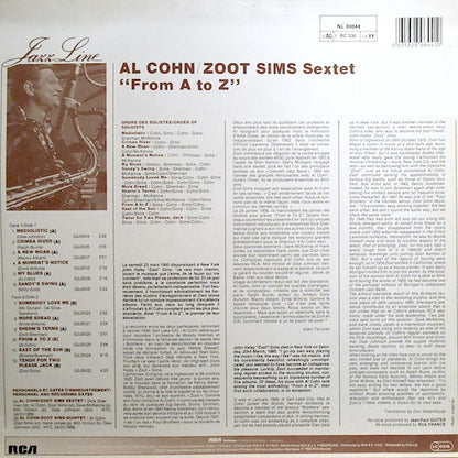 Al Cohn-Zoot Sims Sextet : From A To Z (LP, Album, RE)