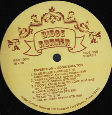 Ed Shelton : Expedition (LP, Album)