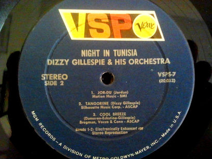 Dizzy Gillespie And His Orchestra : Night In Tunisia (LP, Comp, RM)