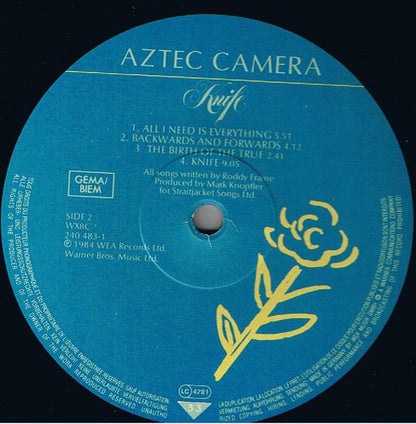 Aztec Camera : Knife (LP, Album)