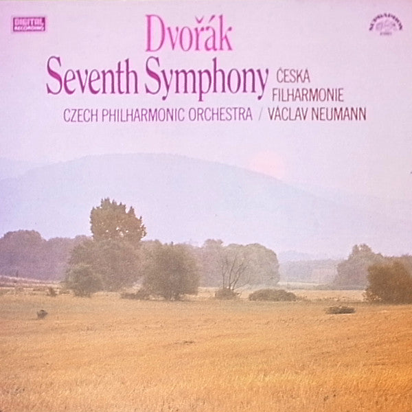 Antonín Dvořák, The Czech Philharmonic Orchestra, Václav Neumann : Symphony No. 7 In D Minor Op.70 (LP, Album, Dig)
