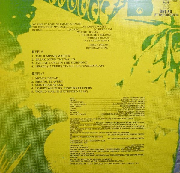 Mikey Dread : World War III (LP, Album)