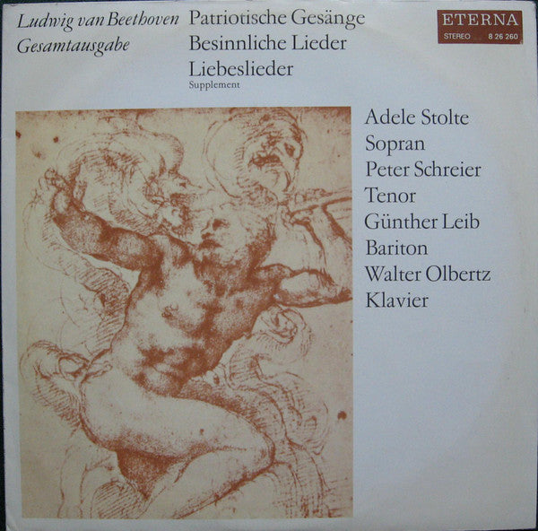 Ludwig van Beethoven : Patriotische Gesange, Besinnliche Lieder, Liebeslieder (LP, Album)