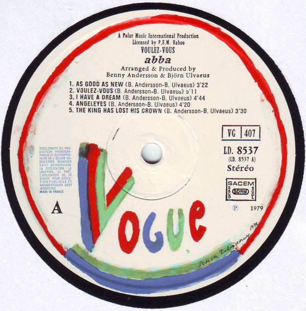 ABBA : Voulez-Vous (LP, Album)