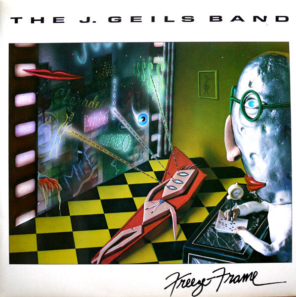 The J. Geils Band : Freeze-Frame (LP, Album, Lab)