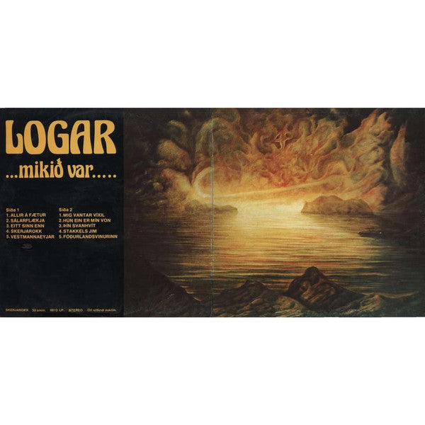 Logar (2) : ...Mikið Var.... (LP, Album, Gat)